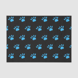Papiertücher einfügen (schwarz & blau) seidenpapier