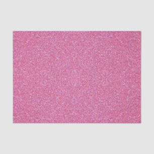 Papiertücher für den rosa Glitzer Seidenpapier