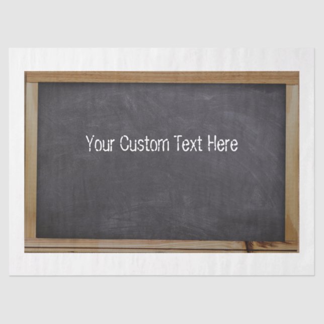 Papiertücher für die Tafel Seidenpapier (Vorderseite)