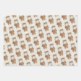 Papiertücher für Kleintiere Geschenkpapier Set