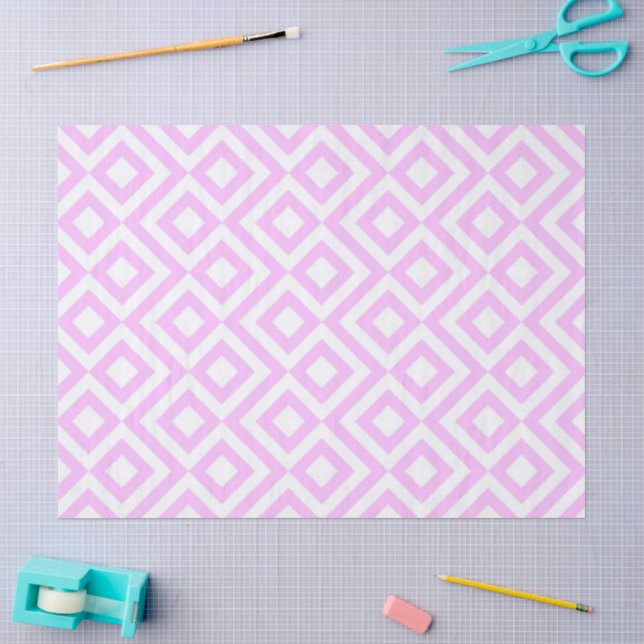 Papiertücher für Rosa und Weiß Seidenpapier (Basteln)