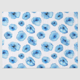 Papiertücher + Papierentpackung - blaue Pflaumen Seidenpapier