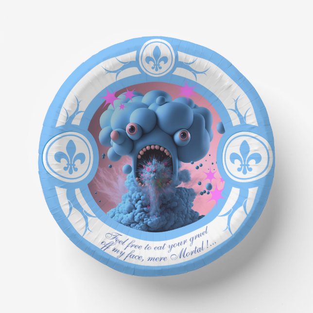 Papiertücher Pappteller (Vorderseite)