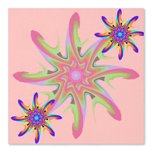 Papiertüte 2 - Pinky Tapete (Vorderseite)