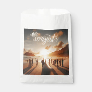 Papiertüte für Glückwünsche Geschenktütchen