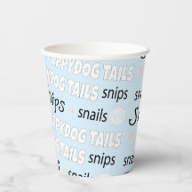 Papiertüten "Snips and Snails" 8 oz.