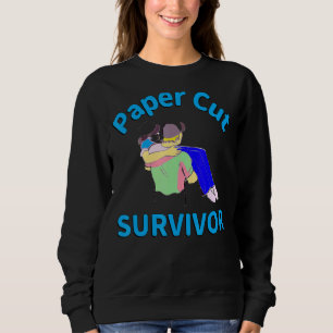 Papierüberstand Vintager, merkwürdig spezifischer Sweatshirt