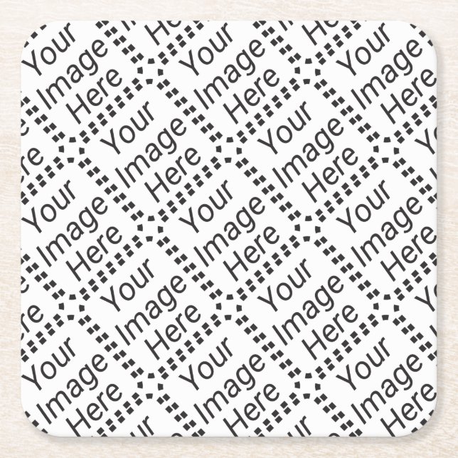 PapierUntersetzer (mit Ziegeln gedeckt) Rechteckiger Pappuntersetzer (Vorderseite)