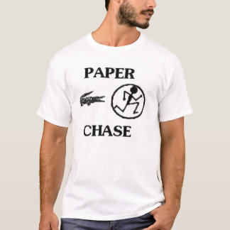 Papierverfolgung T-Shirt