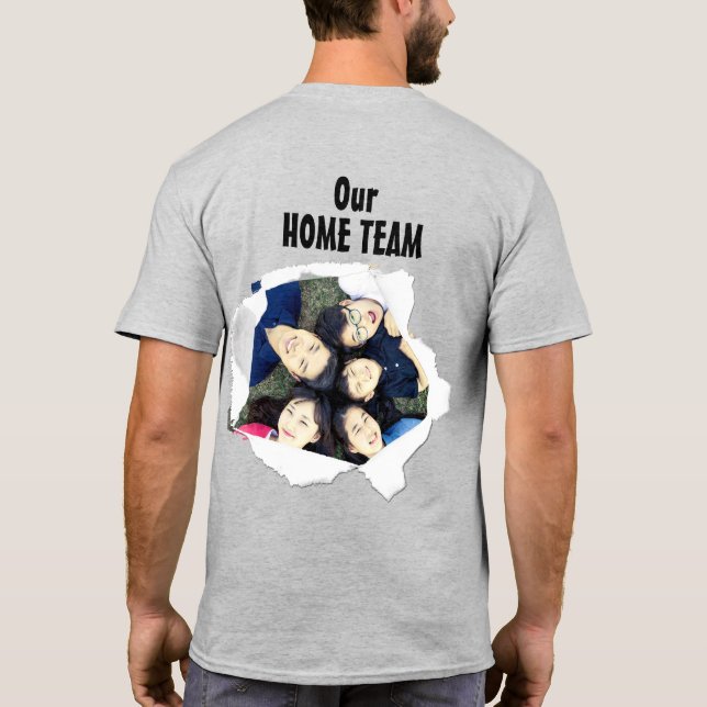 Papiervorschub Hinzufügen eines benutzerdefinierte T-Shirt (Rückseite)
