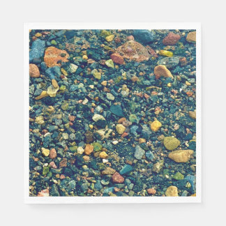 Papierwaren, Party, Hübsche Kiesel Serviette