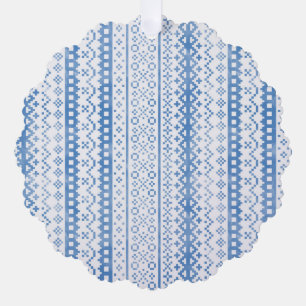 Papierzauberkarte Ornament Karte