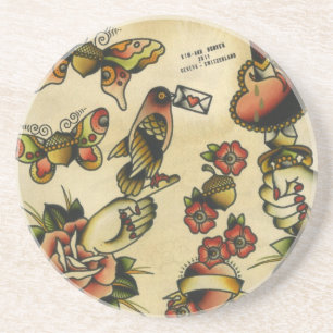 Papigland Getränkeuntersetzer