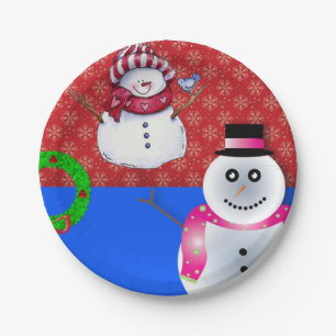 Papiierteller Weihnachten Pappteller