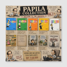 Papila Collection Magnet – 5" × 5" 