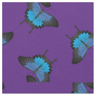 Papilio Ulysses Frack Butterflies Butterfly Stoff