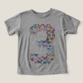 Papillon 3e anniversaire Thème 3 ans Filles