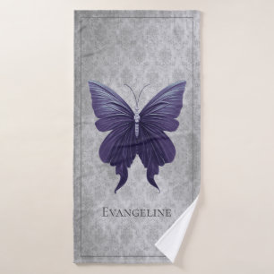 Papillon à bijoux pourpre