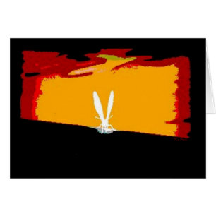 Papillon Abstrait l Rouge