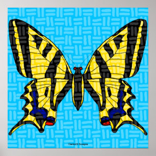 Papillon - Affiche imprimée