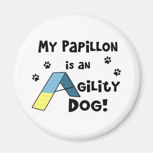 Papillon Agility-Hundemagnet Magnet