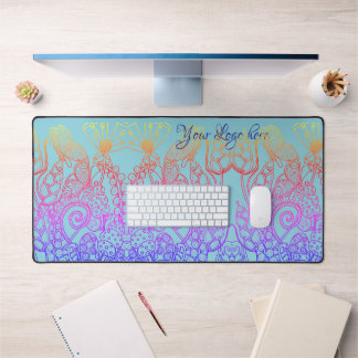 Papillon arc-en-ciel Turquoise Ombre