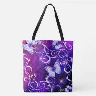 Papillon Art 3 Sac fourre-tout tout-sur-impression