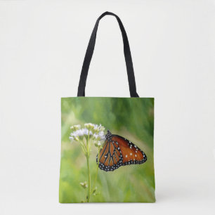Papillon Art Flower Monarch Sac fourre-tout Floral