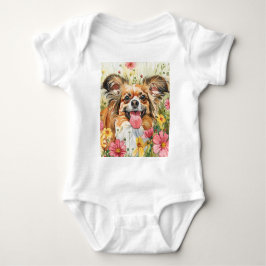 Papillon Baby Bodysuit – Watercolor Baby Strampler
