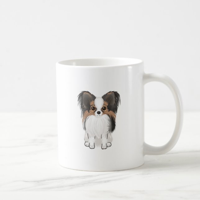 Papillon (Bild) Kaffeetasse (Rechts)