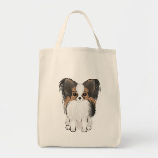 Papillon (Bild) Tragetasche