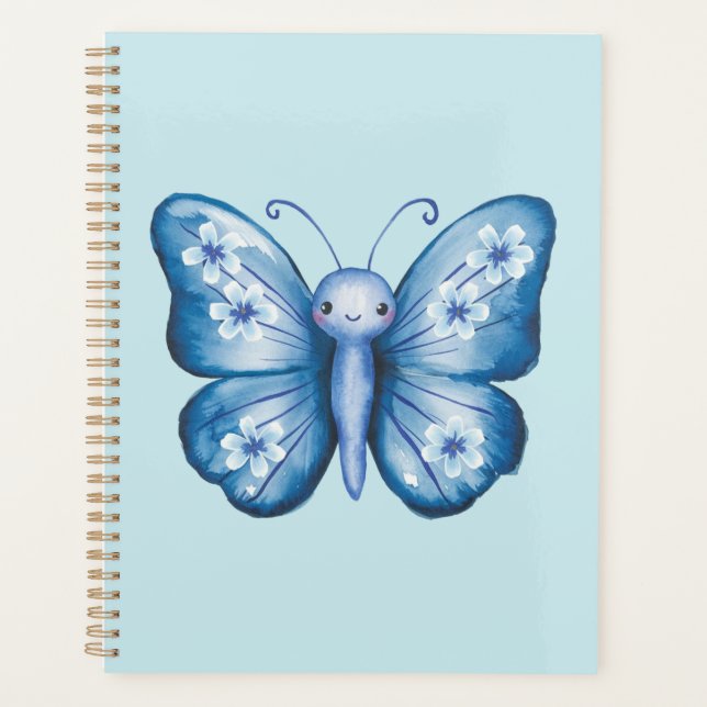 Papillon bleu (Devant)