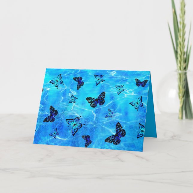 Papillon bleu (Devant)