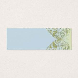 Papillon bleu et bande