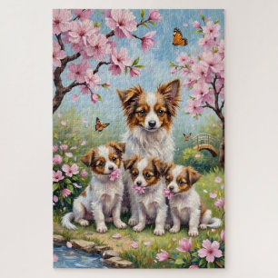 Papillon-Blüten-Gartenkunst