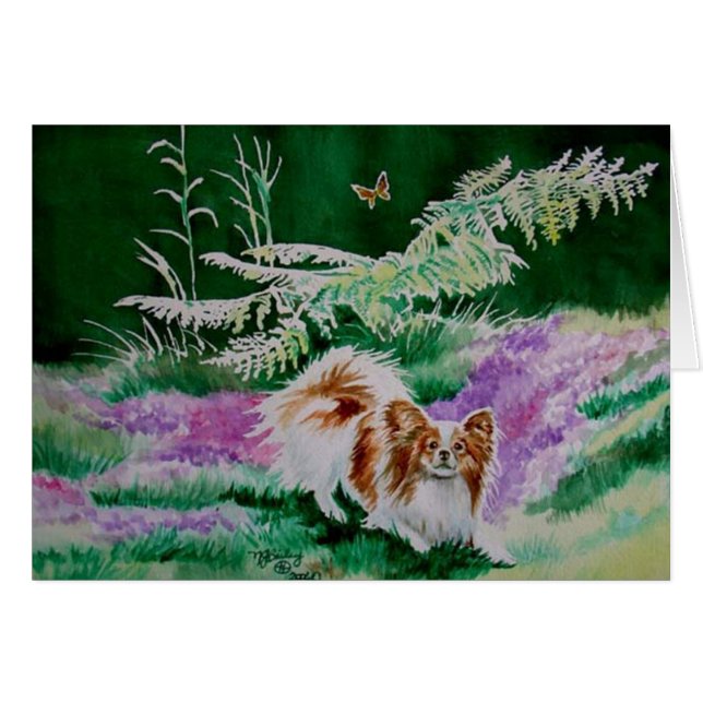 Papillon "Butterfly Garden" (Vorderseite (Horizontal))