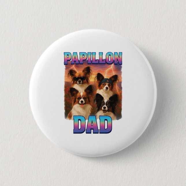 Papillon Button (Vorderseite)