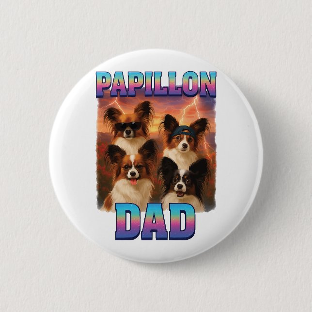 Papillon Button (Vorderseite)