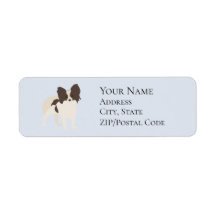 Papillon Cartoon Hundeschrift