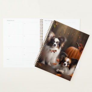 Papillon Chiot Délice d'Automne Citrouille