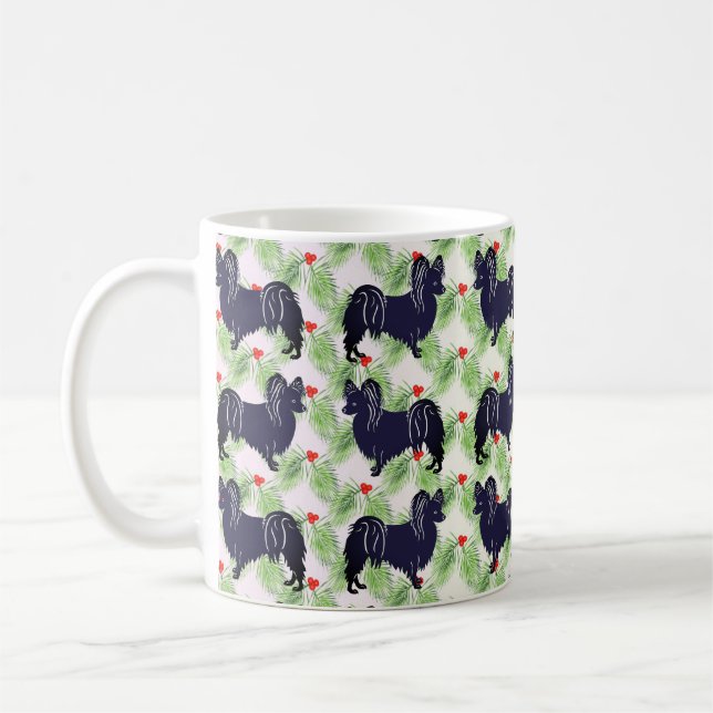 Papillon Christmas Kaffeetasse (Links)