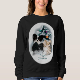 Papillon Christmas Sweatshirt