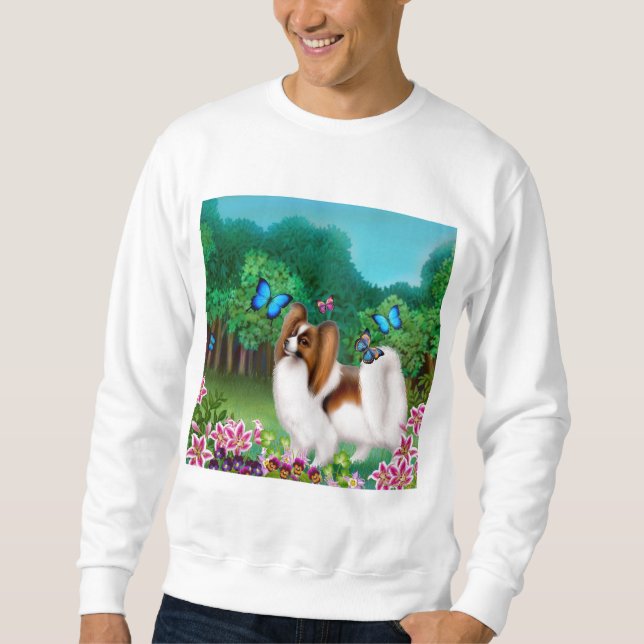 Papillon dans le sweatshirt de jardin (Devant)