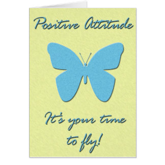 Papillon d'attitude positive