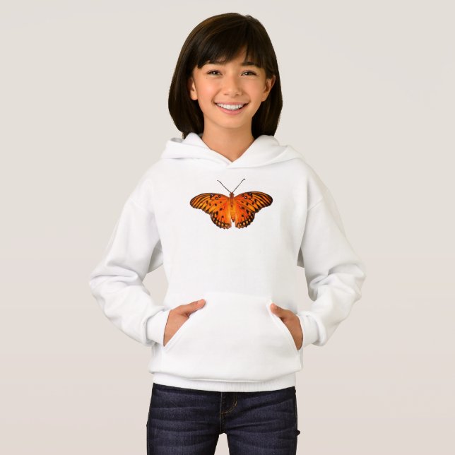 Papillon de la passion orange (Devant entier)