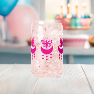 Papillon de lune occulte peut envelopper de verre