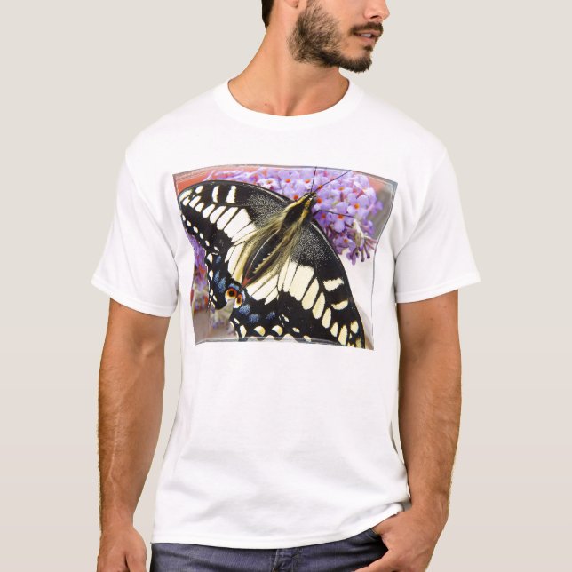 Papillon de machaon d'anis - le T-shirt des hommes (Devant)