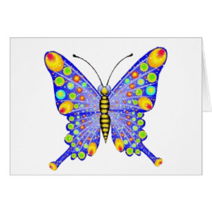 Papillon de regard de parties scintillantes