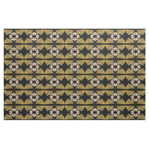 Papillon de skipper sur tissu Abstrait de fleur