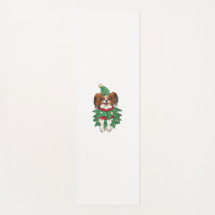 Papillon Dog Christmas Shirt Xmas Puppy Pet Papill Yogamatte
